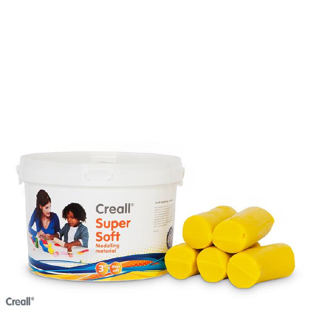 Knete Gelb Super Soft Creall